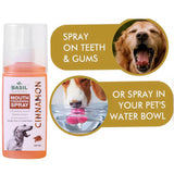 Basil: Mouth Freshening Spray - Cinnamon