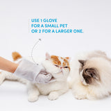 Fofos 8 Waterless Wash Gloves For Dogs & Cats