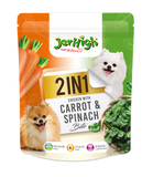 Jerhigh Chicken With Carrot And Spinach Bite 2 In 1 Dog Treat