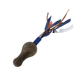 Joyser Catnip Duoball With Feather Blue Cat Toy