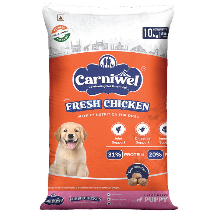 Carniwel Fresh Chicken Large Breed Puppy Dry Food