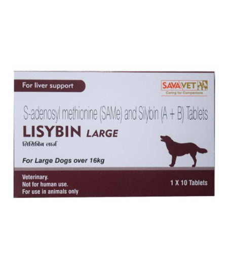 Savavet Lisybin – Liver Support Tablets for Large Dogs Over 16kg
