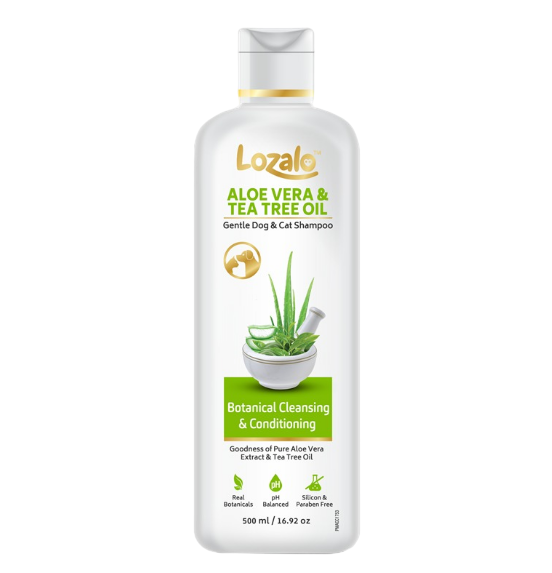 Lozalo Aloe Vera + Tea Tree Oil Shampoo – ShakeHands