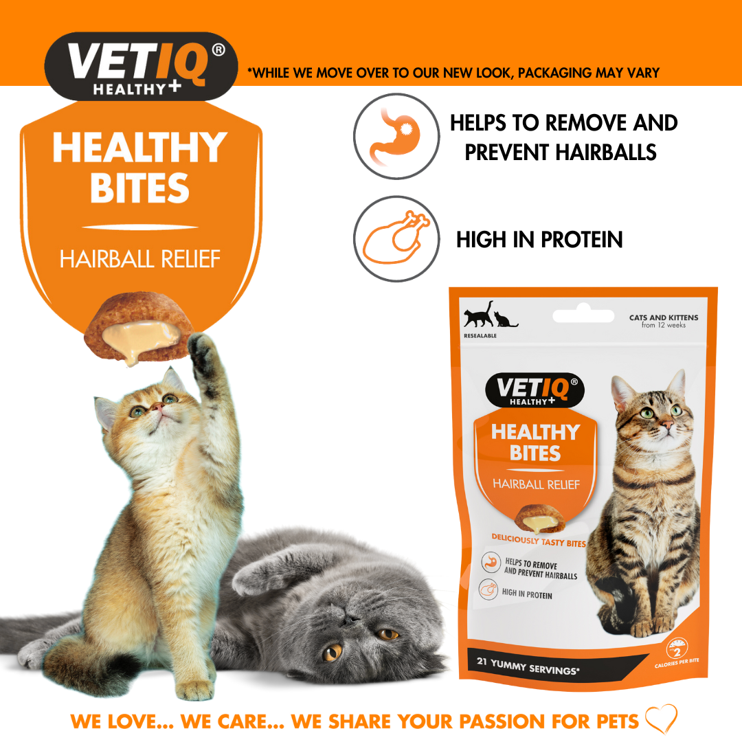 Vetiq Healthy Bites Hairball Relife For Cats
