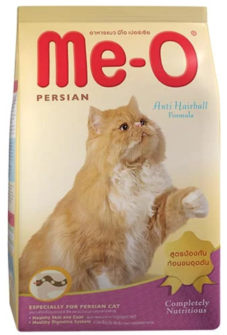 MeO Anti Hairball Dry Food for Persian Adult Cats