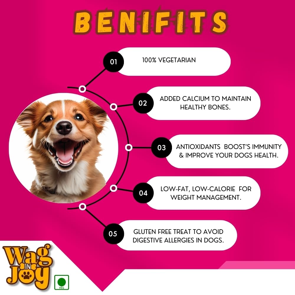 Wag In Joy: Fruit Magic Dog Treats – Strawberry, Blueberry & Banana