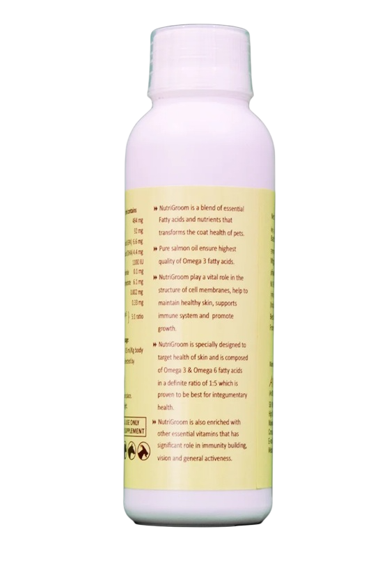 Areion Vet - Nutrigroom - Complete Omega & Coat Care Supplement for Dogs