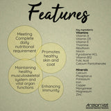 Areion Vet - Nutri Top Tablets - Multivitamin & Mineral Supplement for Pets