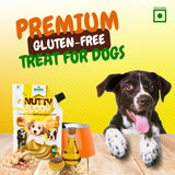 Basil : Nutty Buddy Peanut Butter with Flax Seeds for Dogs & Puppies