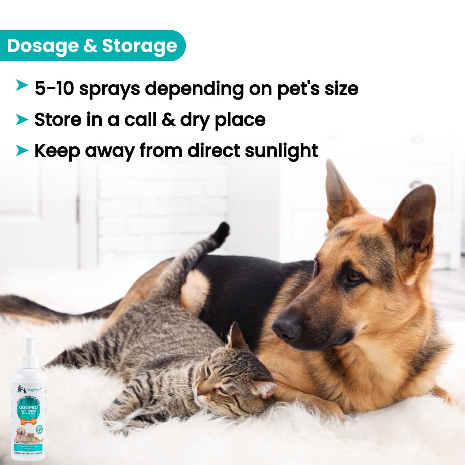 Wiggles Odopro Anti-Odour Skin Spray (Refreshing Mist)