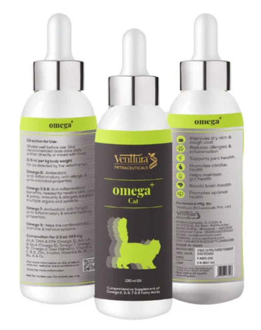 Venttura: Omega+ Cat Supplement