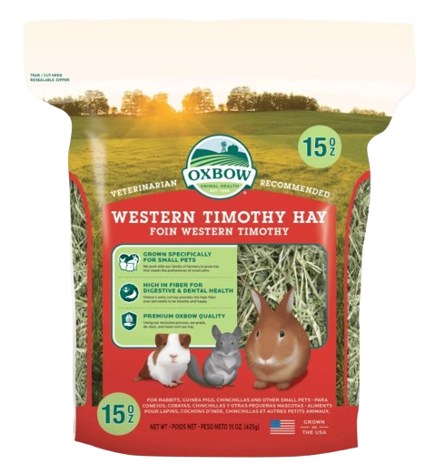 Oxbow Western Timothy Hay for Rabbits, Guinea Pigs & Other Small Pets
