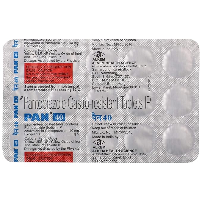 Alkem PAN 40 mg Tablets