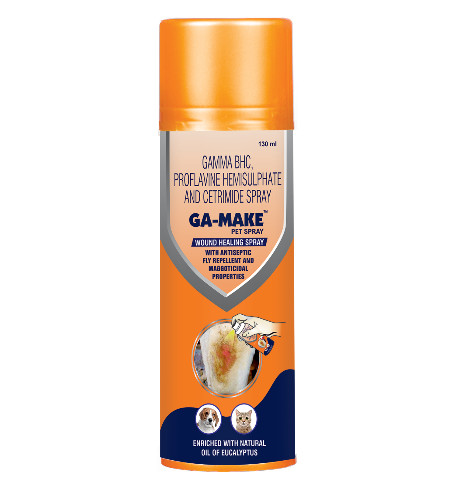 Skyec Ga-Make Wound Healing Spray for Dogs & Cats
