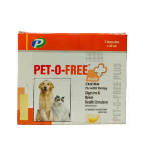 Pet-O-Free Plus – Enema for Digestive & Bowel Health in Pets