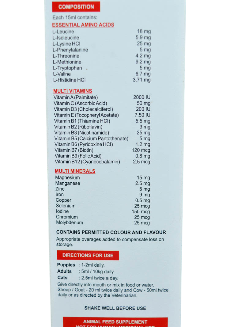 Skyec Petup Pro Syrup – Advanced Immune & Growth Support