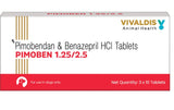 Vivaldis : Pimoben 1.25/2.5mg Tablets for Dogs