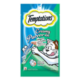 Temptations Creamy Purrrr. ee Maguro & Scallop Flavour Cat Treats (Pack Of 12) - Ecom Pack