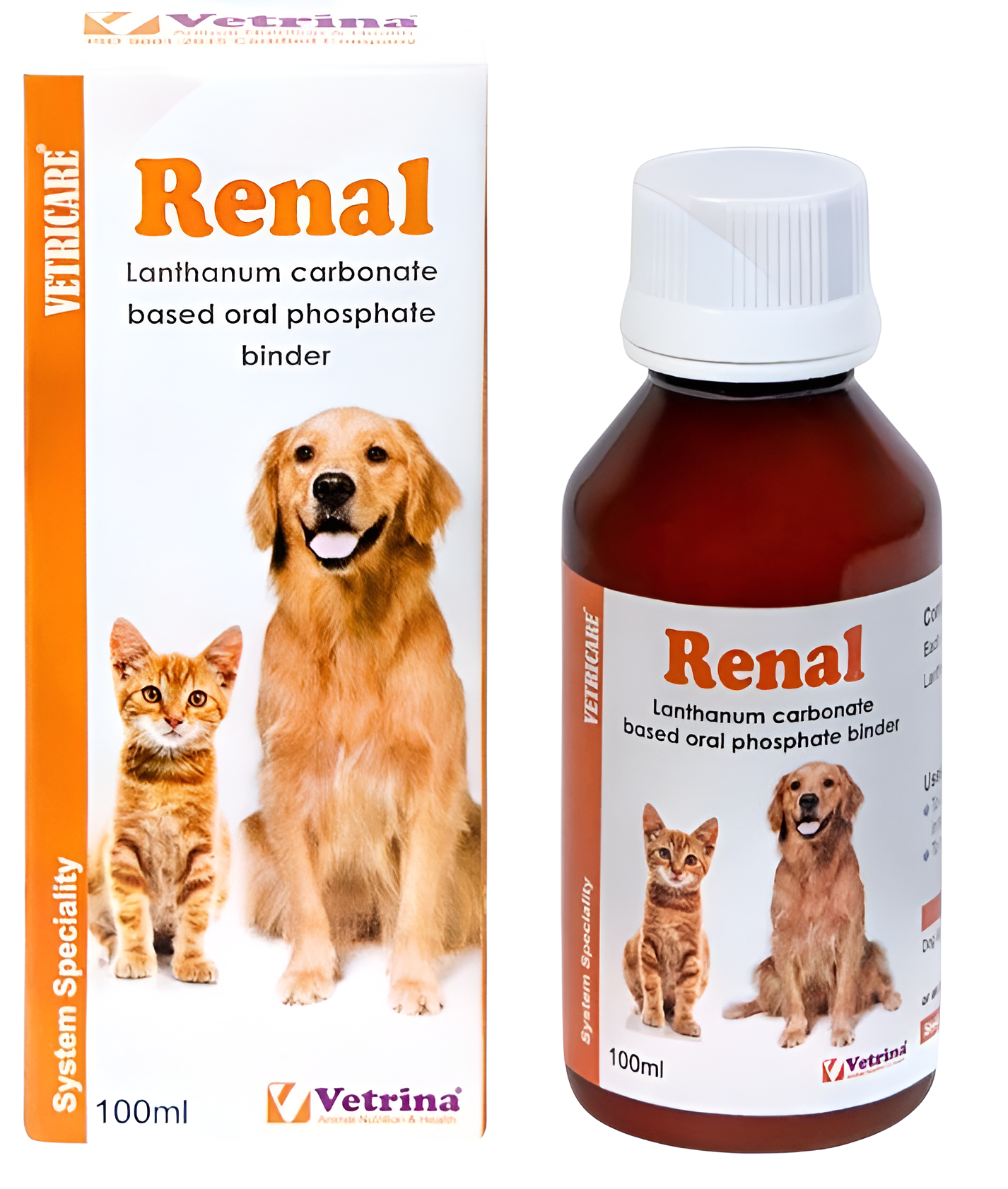 Vetrina :Vetricare Renal Support Syrup for Dogs & Cats