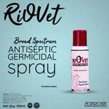 Areion Vet - Riovet - Antiseptic Germicidal  Spray for Pets