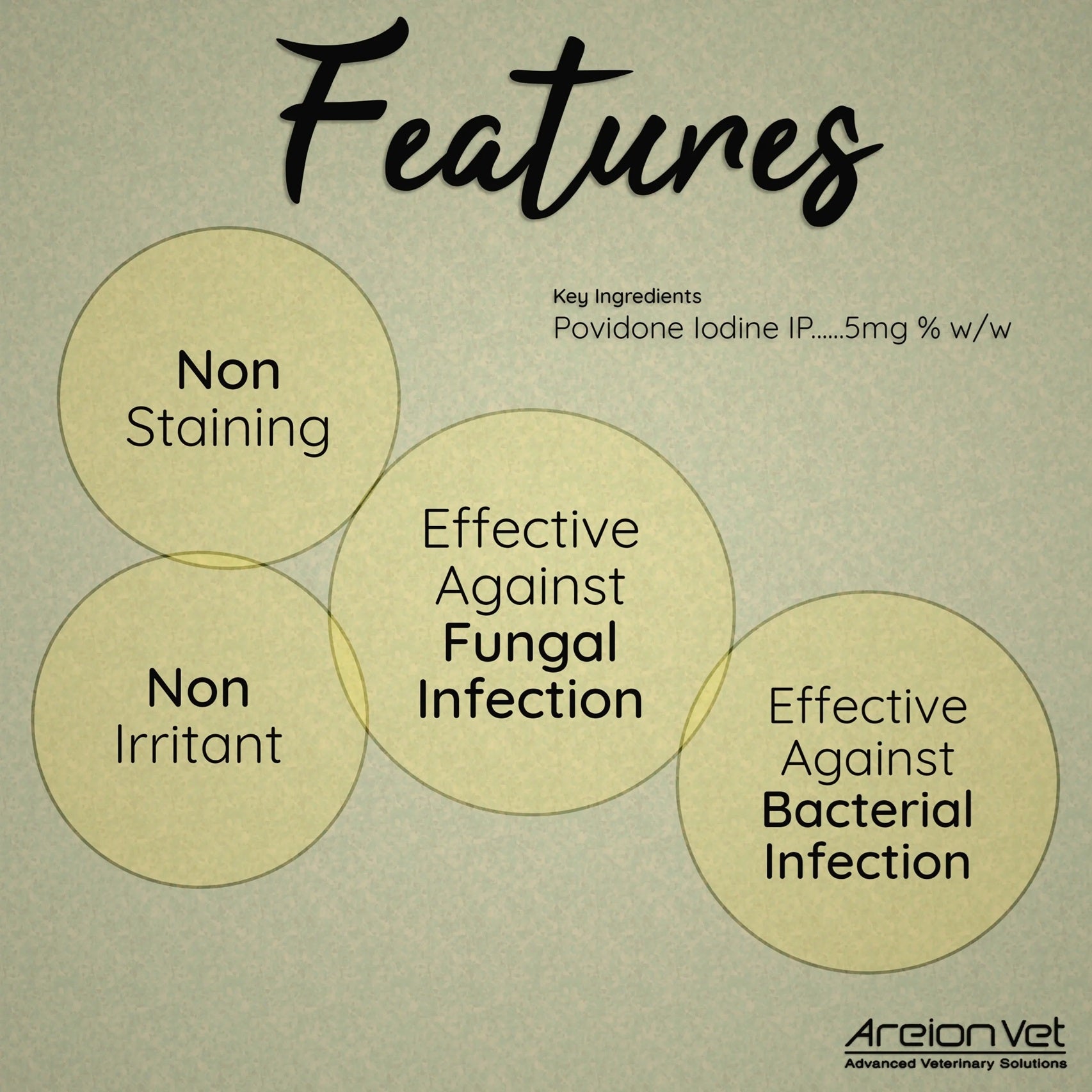 Areion Vet - Riovet - Antiseptic Germicidal  Spray for Pets