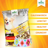 Basil Non-Veg Round Mini Shape Adult Dog Biscuits