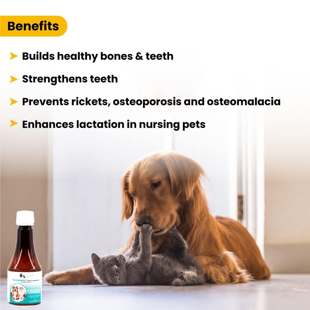 Wiggles Pet PAWerful Calcium Supplement for Dogs & Cats