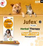 AIMIL Jufex Pet Liquid - Tough Cough Management for Dogs & Cats
