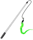 Fofos Retractable Worm Teaser Stick Cat Toy