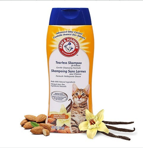 Arm & Hammer Kitten Tearless Shampoo - Gentle Cleansing Formula -Sweet Almond