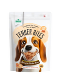 Basil Tender Bites Coconut In Chicken Bones Premium Dog Treats
