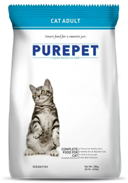 Purepet Ocean Fish Adult Cat Dry Food