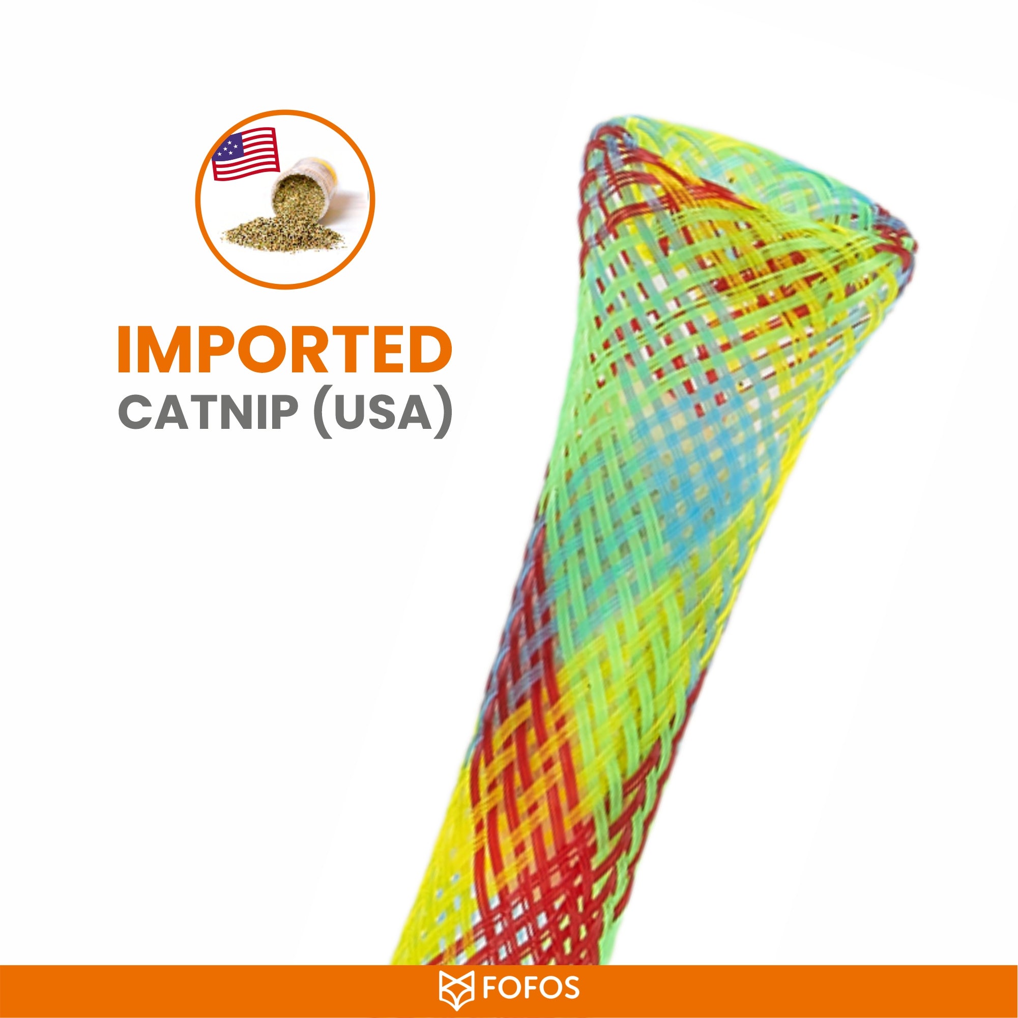 Fofos Spiral Spring Tube Cat Toy