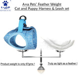 A+a Pets Feather Weight Harness & Leash Set For Cat & Small Dogs