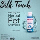 Areion Vet Silk Touch Herbal Pet Shampoo - Strawberry Fragrance