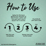 Areion Vet Silk Touch Herbal Pet Shampoo - Strawberry Fragrance