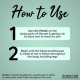 Areion Vet Petalc Ultra Fine Perfumed Talc