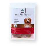 Basil Temptations Cheesy Chicken Rings Dog Treats