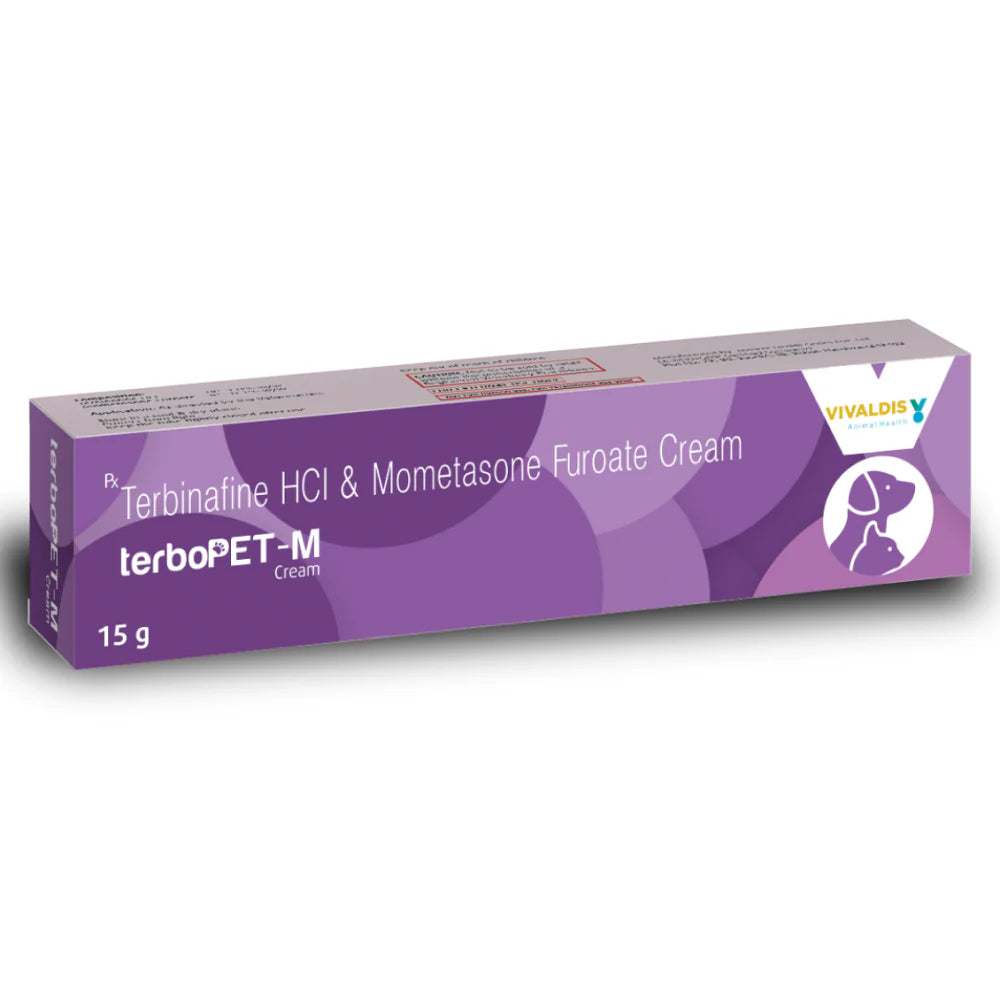 Vivaldis : TerboPET-M Antifungal & Anti-inflammatory Cream for Dogs & Cats