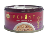 Smart Heart Refine Finest Tuna With Salmon Adult Cat Tin