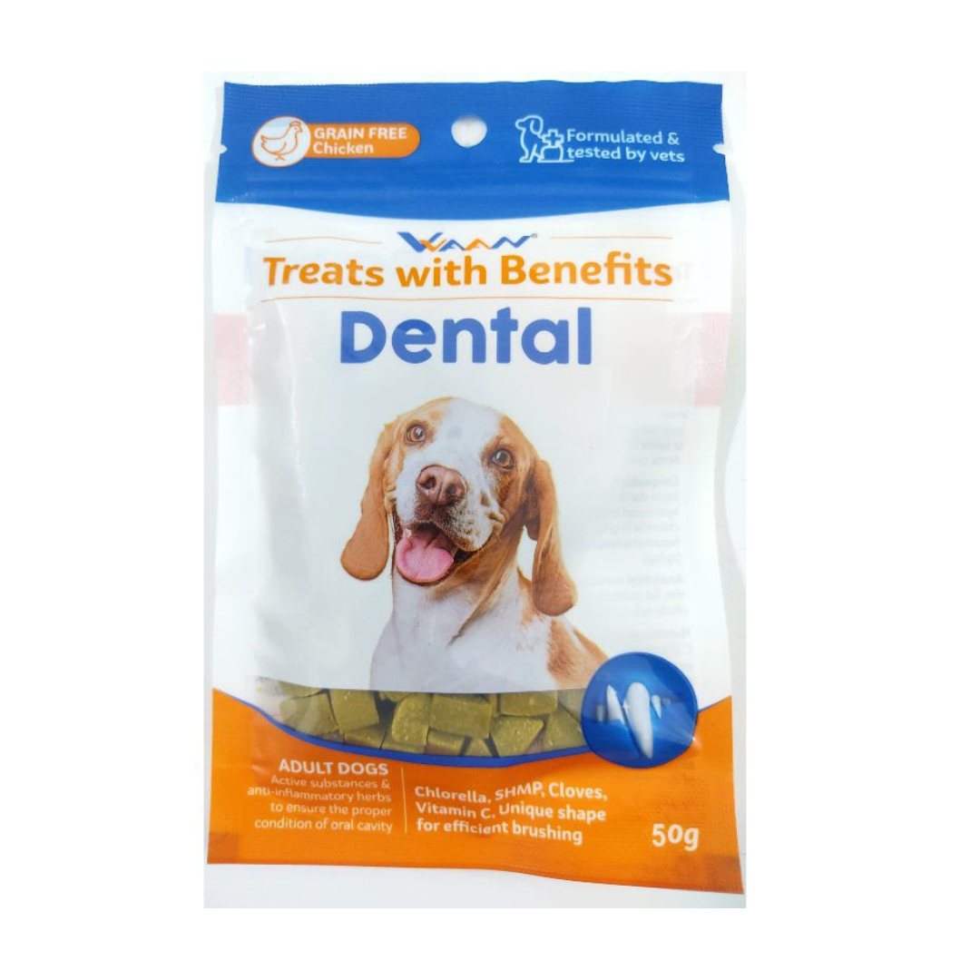 Vvaan : Treats with Benefits Dental Care Grain-Free Chicken Dog Treats