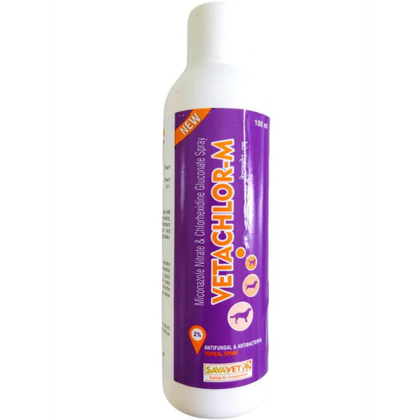 Savavet: Vetachlor-M Antifungal & Antibacterial Topical Spray