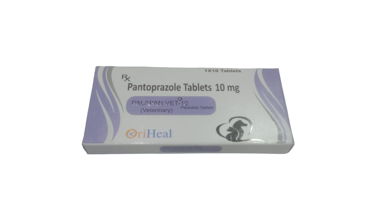 OriHeal: Palapan-Vet 10 mg Pantoprazole Tablets for Dogs & Cats