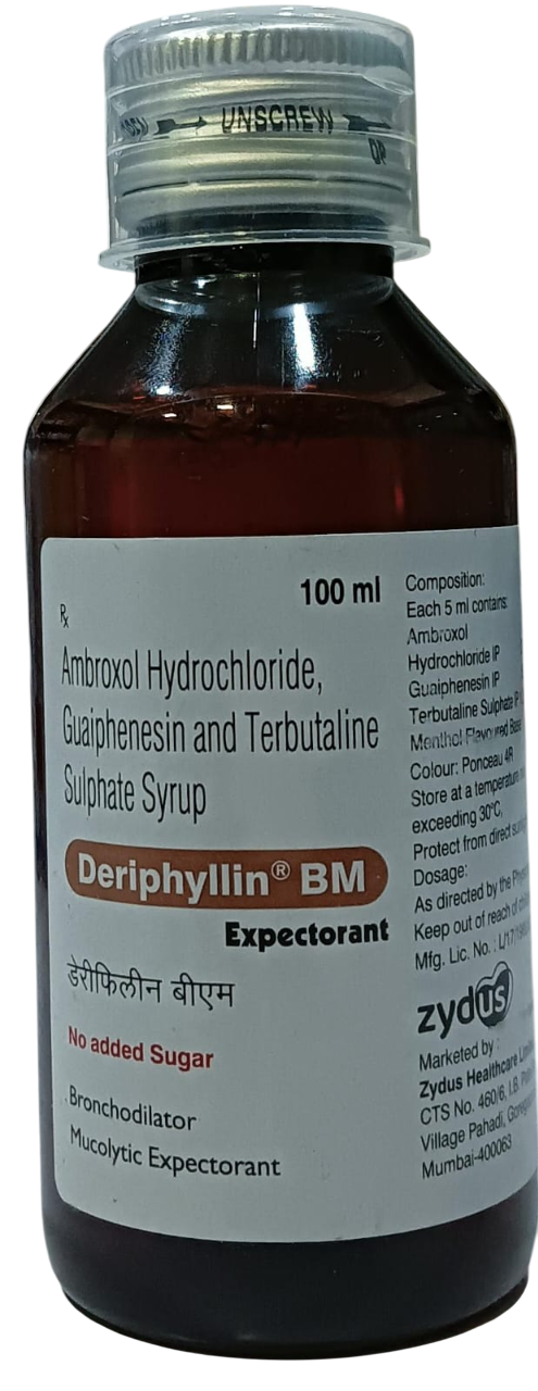 Zydus: Deriphyllin-BM Expectorant Syrup