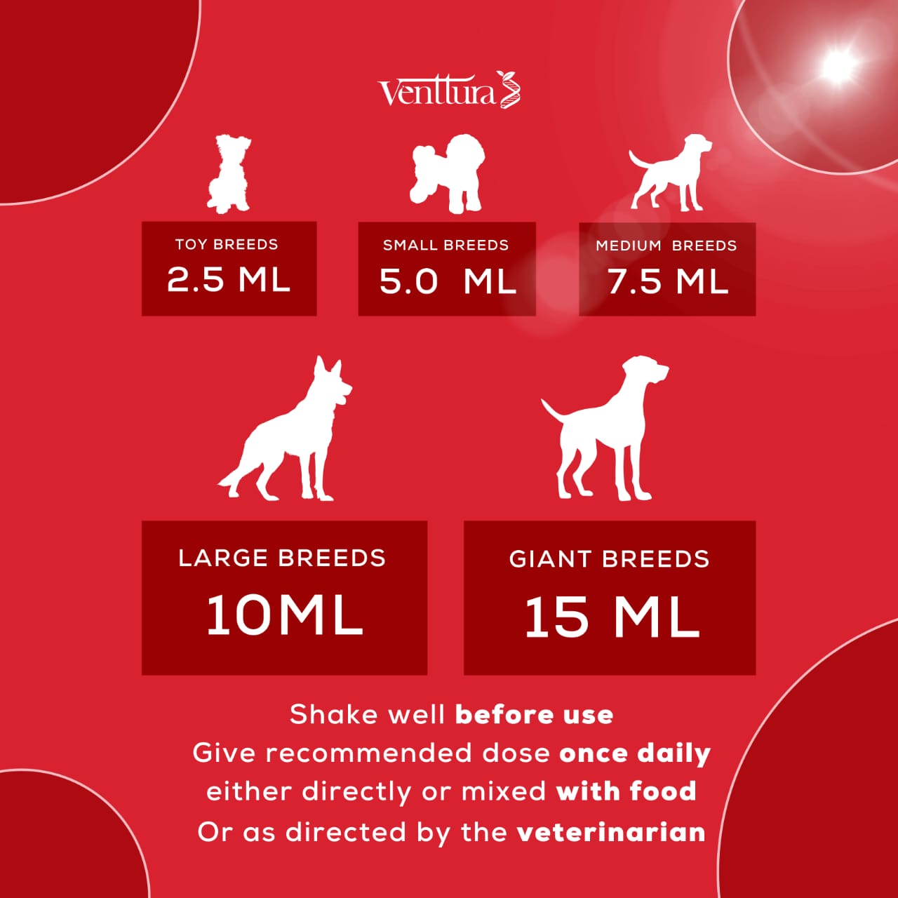 Venttura Ferro+ Syrup – Blood Booster for Pets