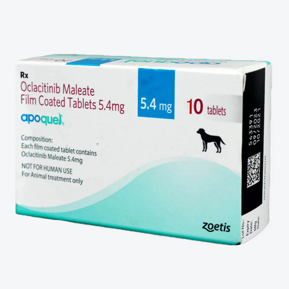 Zoetis Apoquel (Oclacitinib Maleate) 5.4mg Tablets For Dogs
