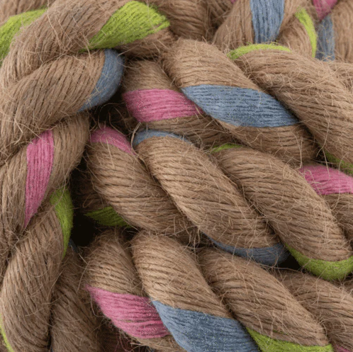 Beco Pets Hemp Rope Ball Dog Toy