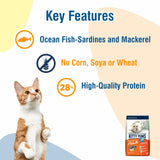 Kitty Yums Ocean Fish Adult Cat Dry Food