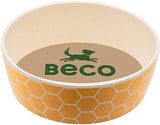 Beco Pets Bamboo Printed Save The Bees Dog Bowl