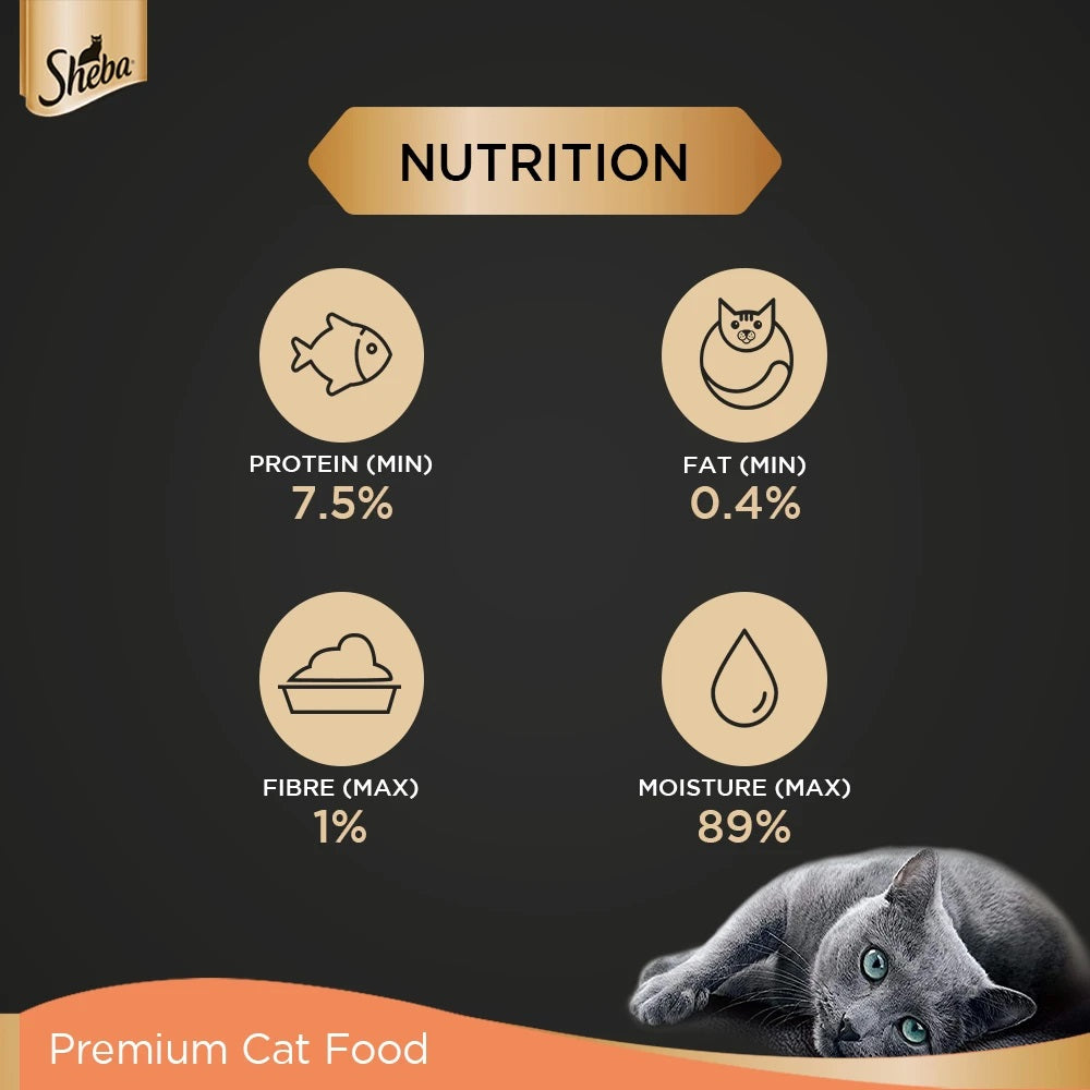 Sheba Chicken With Tuna In Gravy - (Pouch)